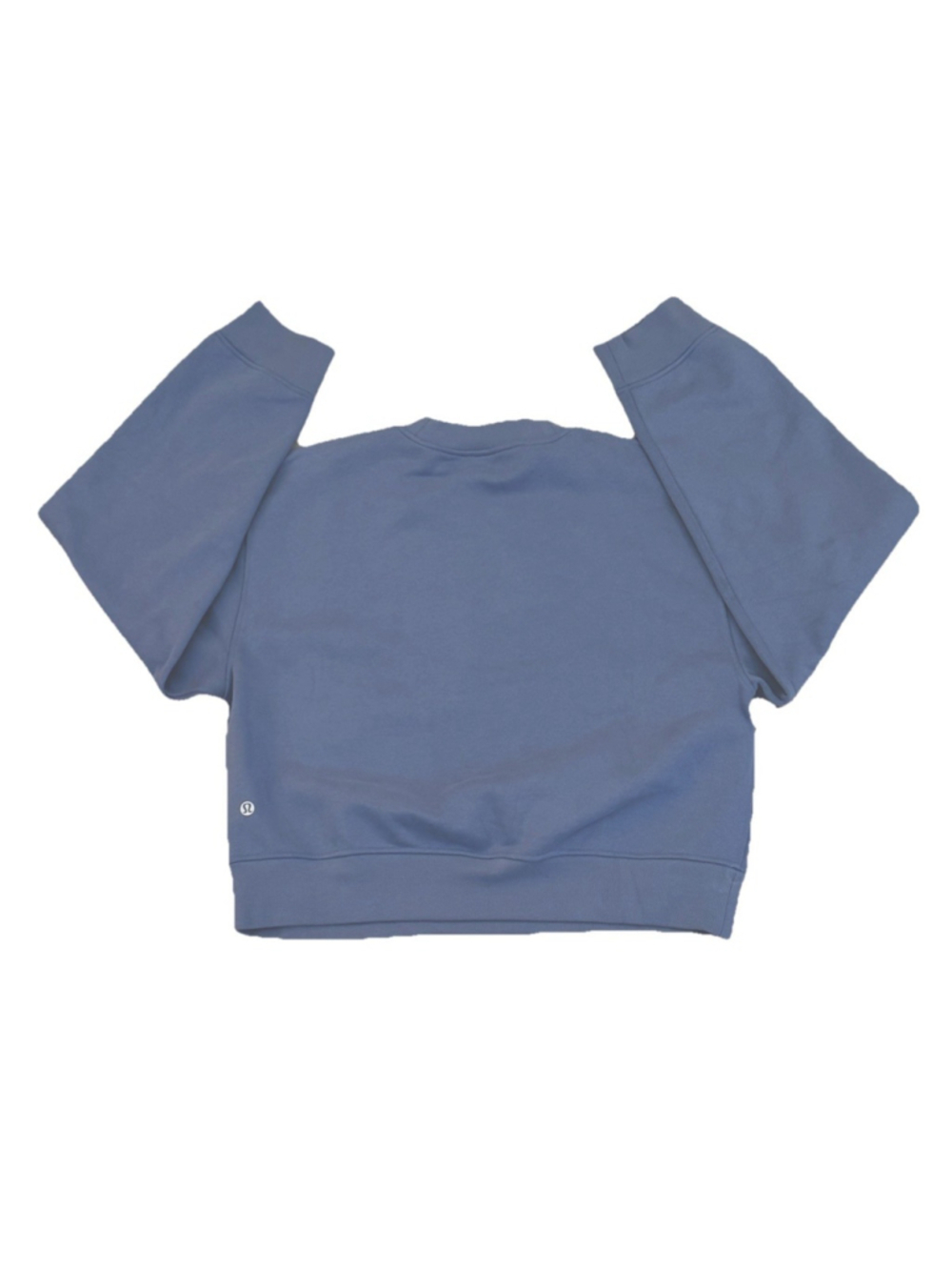 lululemon Steady State SuperLoft Crew Prep Blue Color SZ XS